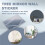 3D Acrylic Tree Mirror Wall Sticker Removable DIY Art Decal Home Decor Mural 100X28CM 4