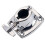 2Pièces Bride Support Cymbale Tom Argent Pour Montage Batterie 1