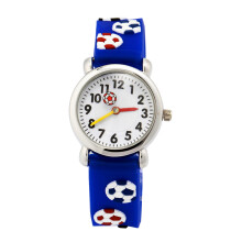 3Pcs Kids Wrist Watch Cartoon Dark Blue Waterproof