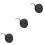 3Stk Wiederverwendbare Organizer Kabelbinder Mit Starkem Halt, Schwarz 5