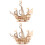 10Sets 3D Zeilboot Set Khaki DIY Decoratie Voor Thuis 1