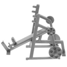 5Pièces Accessoires Fitness Miniatures Plastiques Déco Bureau Homme
