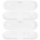 4Pcs Plastic Electric Toothbrush Case White Storage Box for Travel 1