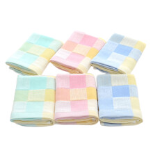 18Pièces Serviettes Carrées Enfants Coton Doux Toilette Cuisine