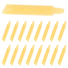 150Pièces Pointes Flexibles Jaunes En Fibre Pour Stylos Peinture