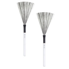 6St Comfortabele Wiredrum Brushes Hout Handvat Voor Drummer Set