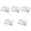 5Pièces Couvre- -Notes Souple PVC Pailleté Pour Planner 3