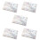 5Pièces Couvre- -Notes Souple PVC Pailleté Pour Planner 8