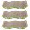 3Pièces Planche Gratte-Chat Ondulé Durable Coloré Pour Chat 8