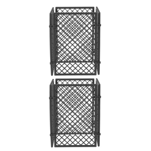 40St Grijs ABS Mini Hekjes Speelgoed Creatief Voor Kinderen