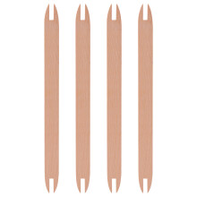 4Pcs Compact Wooden Weaving Shuttle Accessories Easy DIY Craft Tool