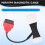 MS909/919/ULTRA Diagnostic Cable for  OBD Dual- Cable Model 3 2