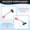 MS909/919/ULTRA Diagnostic Cable for  OBD Dual- Cable Model 3 5