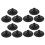 75Pièces Pointes Flèches Caoutchouc Noir Loisirs Enfants 1