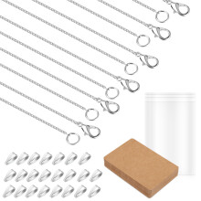 90Pcs Assorted Jewelry Chains for DIY Necklace and Bracelet Making