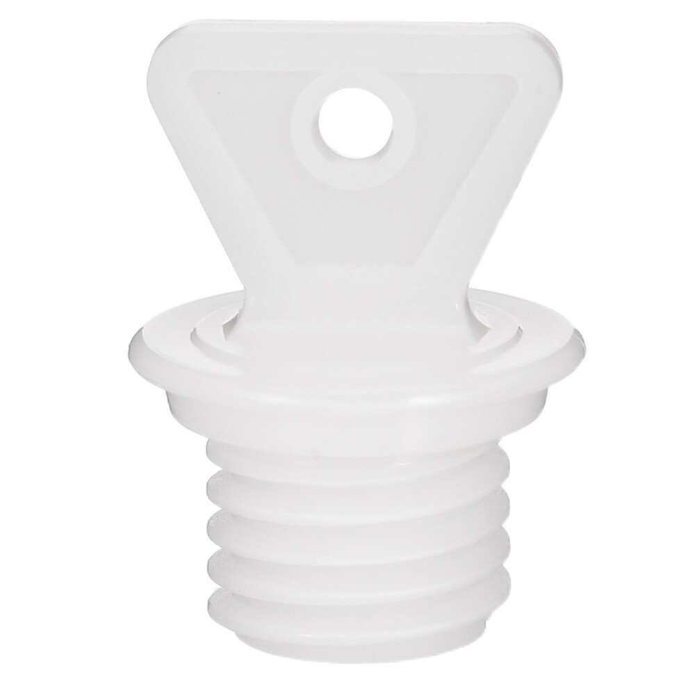 Aboofan White 3Pcs Small Hot Water Bottle Stopper Caps Leakproof For Home Use