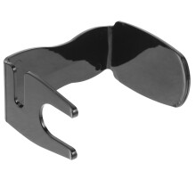 4St Duurzame Plastic Razor En Borstelstandaard Zwart Voor Op Badkamer