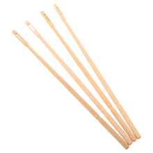 20Pcs Khaki Maple Wood Flute Care Cleaning Rod for Musical Instruments