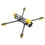 225MM Traversing Frame, Long-Distance Flight Frame, Remote Control Traversing Machine Accessories Yellow with Printout 1