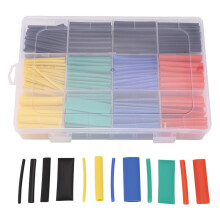 530pcs Heat Shrink Tube Kit Assorted Polyolefin Insulation Sleeving Tubing Set for RC Drone
