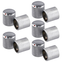 10PCS Electric Guitar Potentiometer Volume Tone Knob Potentiometer Control Knob Electric Guitar Screw Type Knob 6mm