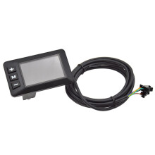 Kolorowy Ekran Inteligentny Panel LCD z Instrumentami Elektryczny Rower Hulajnoga Wyświetlacz LCD Prędkość Modyfikacja Okablowania 6-Żyłowego