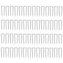 200Pièces Aiguilles À En De U Acier Antirouille Argent