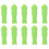 10Pièces Capuchons En Silicone Vert, Protection Crayon Sensory 1