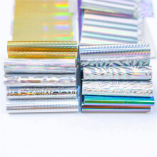 10 Rollen Nagelfolien, Polnische Aufkleber, Metallfarbe, Sternenklares Papier, Transferfolie, Wraps, Selbstklebende Abziehbilder,
