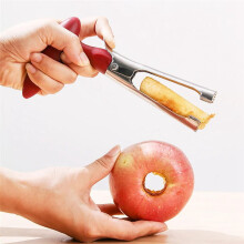 Premium Fruit Corer -Easy to Use Durable Fruit Corer Remover for Pears, Bell Peppers,Stainless Steel Best Kitchen Gadget