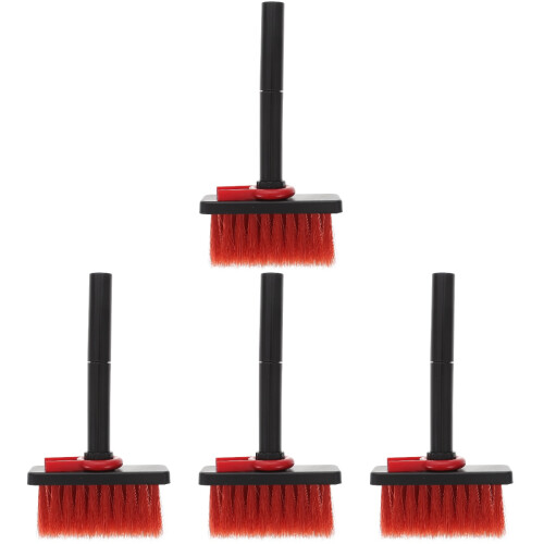 4Pcs Mini Anti-Static Keyboard Cleaning Brush Black for Home Use 1