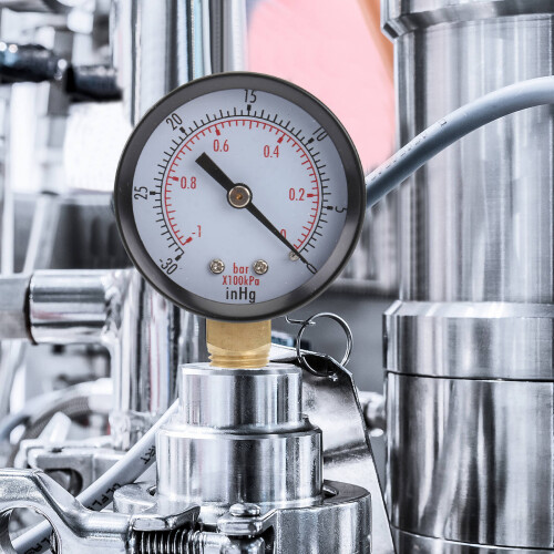 3Stk Vakuum Manometer Für Öl Mini Robust 2