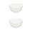 2Stk Herzen Schalen Transparent Für Buffet Und Party 2