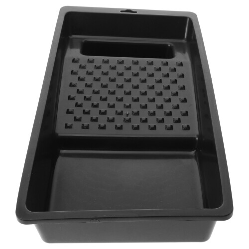 2Pièces Bac Mini Noir Surface Lisse Durable