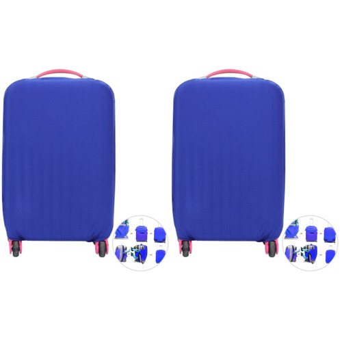 2Stk Stretch Koffer Cover Hülle Für Reise 1