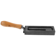 2Pièces Moule Bois Fer Pour Fusion Or Argent Métal DIY