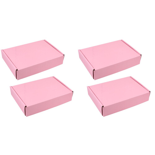 2Sets Umzugs- Geschenkverpackung, Pink, Stabile Kartonboxen, 1