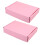 2Sets Umzugs- Geschenkverpackung, Pink, Stabile Kartonboxen, 10