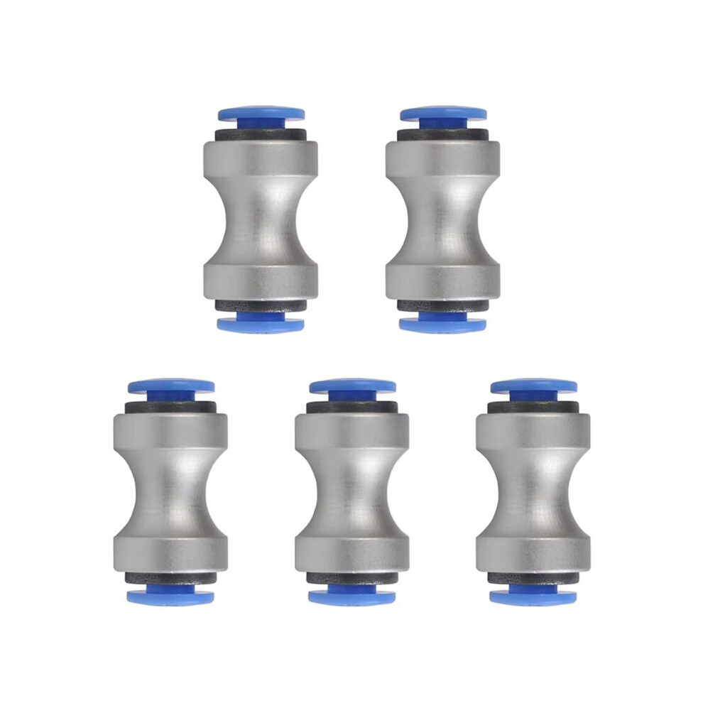 5Pcs For X1/P1 Ams Lite Filament Hub Ptfe Adapter Material Pipe Expansion Port 3D Printer Replacement Parts Silver 4711630342700