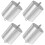 12Pcs Iron Calibration Weights with Double Hooks for Scientific Labs 2
