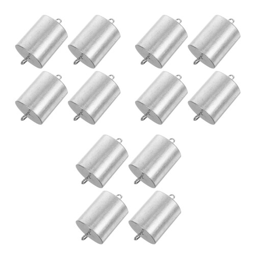 12Pcs Iron Calibration Weights with Double Hooks for Scientific Labs 2