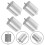 12Pcs Iron Calibration Weights with Double Hooks for Scientific Labs 10