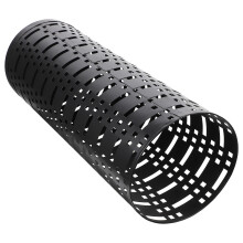 2Pièces Porte-Parapluies Métal Noir Large Usage Polyvalent
