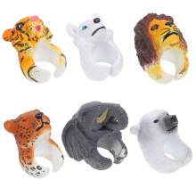 12Pièces Enfant Animaux Jouet PVC Couleurs Vives Pour Cadeaux