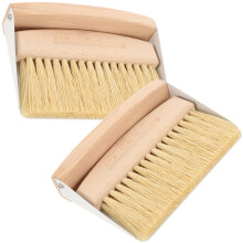 8Sets Lightweight Keyboard Cleaning Brush Khaki with Dustpan for Auto