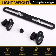 Microphone Bar Base Mic Holder with Mic Clip for Live Streaming Mic Clip Stands Microphone Support,A