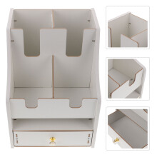 2St Witte Paper Cup Organizer Voor Huis En Bar Tafels