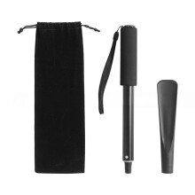 Shoe Horn,13inch-33inch Retractable Aluminum Shoe Horn Long Handle for Seniors,Men,Women and Kids