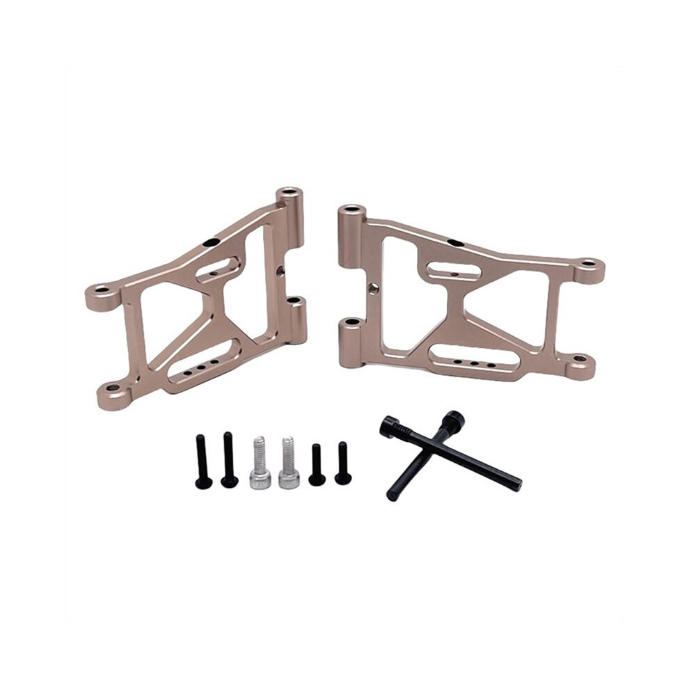 Rc Car Upgrade Front Lower Swing Arm Kit For Mjx 1/7 7303 Rc Car Accessories Champagne Golden 6034215257069