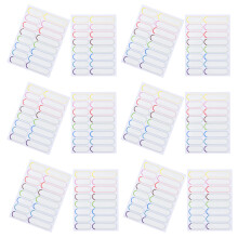 60Étiquettes PVC Waterproof Pour Gourdes Enfants Usage Garderie École